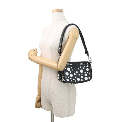 LOUIS VUITTON LV x YK Multi・Pochette Accessoires NoirM46410 Monogram Empreinte Leather Infinity Dot