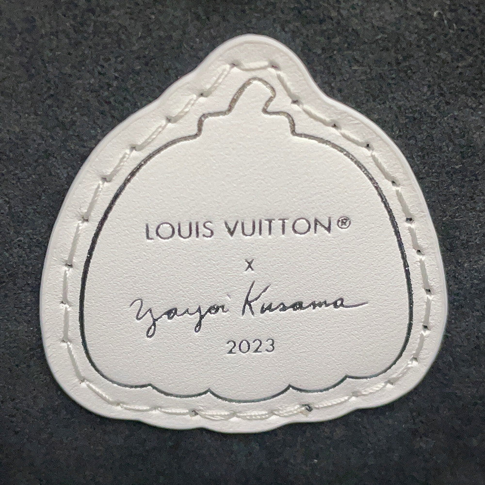 LOUIS VUITTON LV x YK Multi・Pochette Accessoires NoirM46410 Monogram Empreinte Leather Infinity Dot