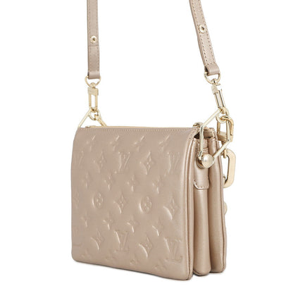 LOUIS VUITTON Coussin GoldM22396 Lambskin Size BB