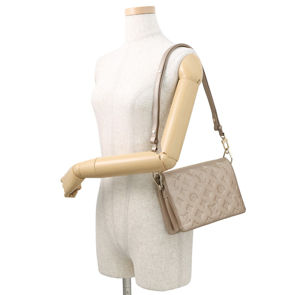 LOUIS VUITTON Coussin GoldM22396 Lambskin Size BB