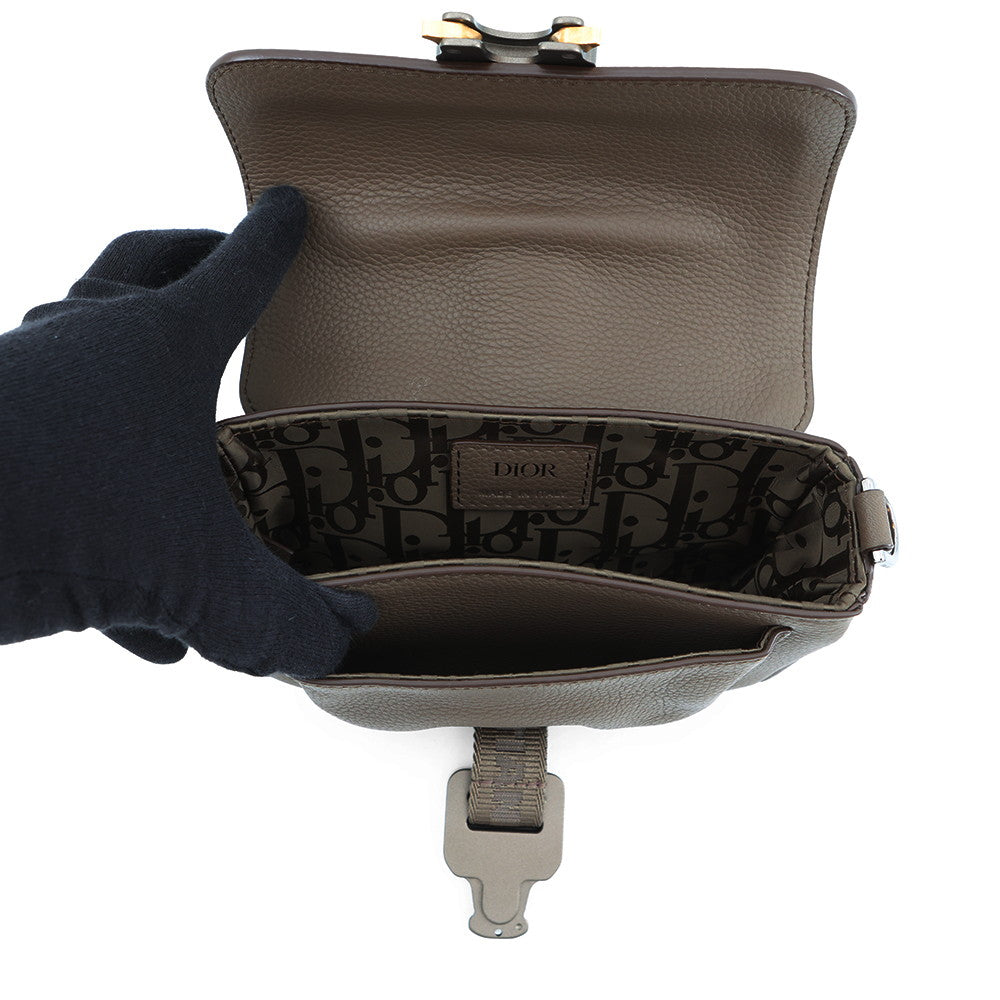 Dior Hit the Road Shoulder Bag Olive2HTCA458YMJ Leather Size Mini