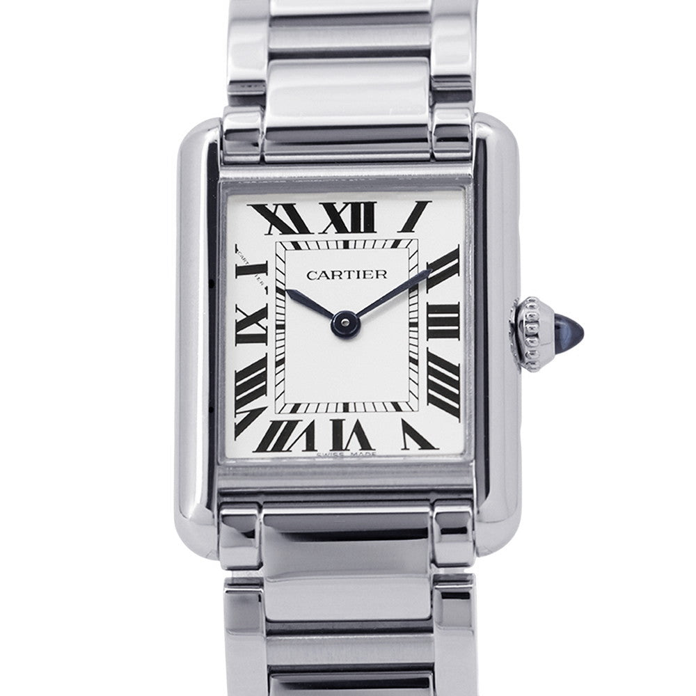 CARTIER tank mast SM H29.5mm×W22mm Stainless Steel Silver DialWSTA0051