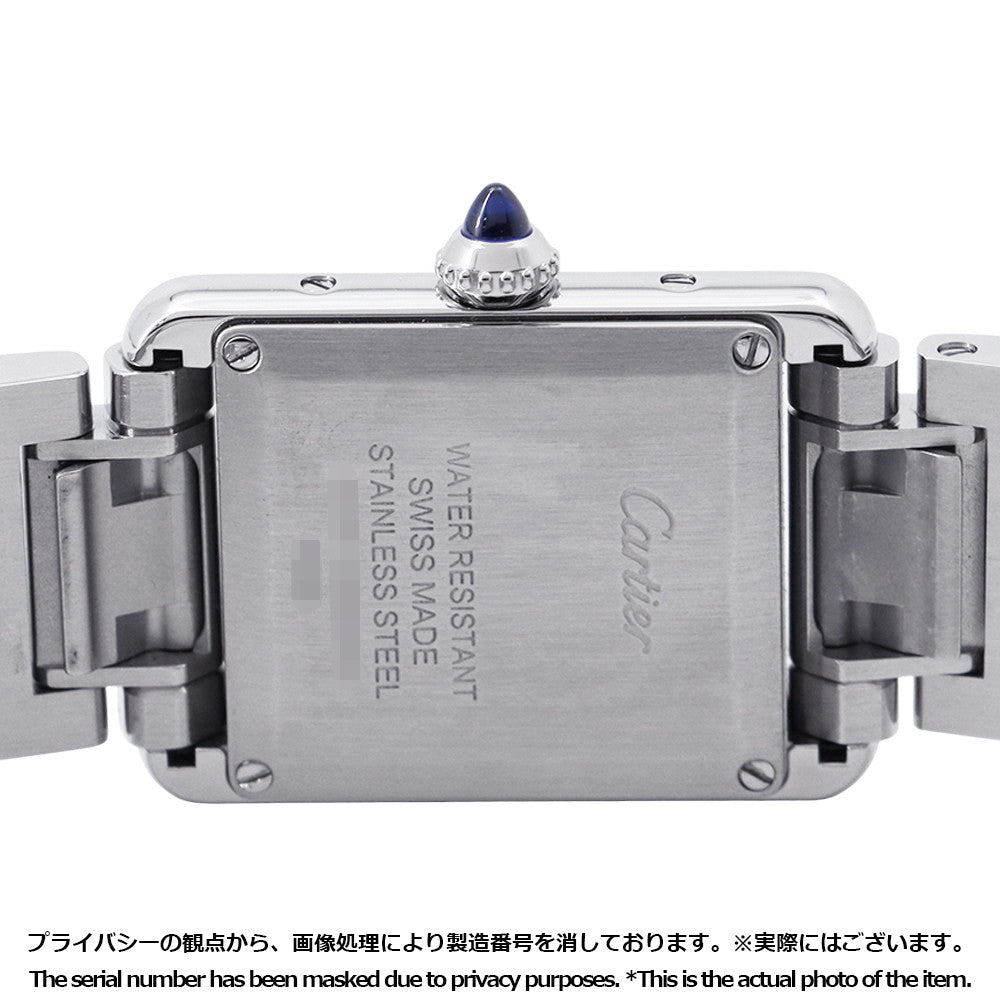 CARTIER tank mast SM H29.5mm×W22mm Stainless Steel Silver DialWSTA0051