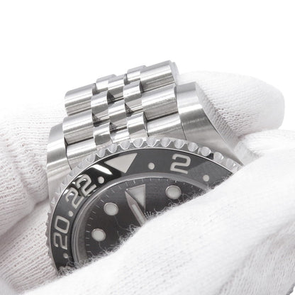 ROLEX GMT MasterII W40mm Stainless Steel Black Dial126710BLNR
