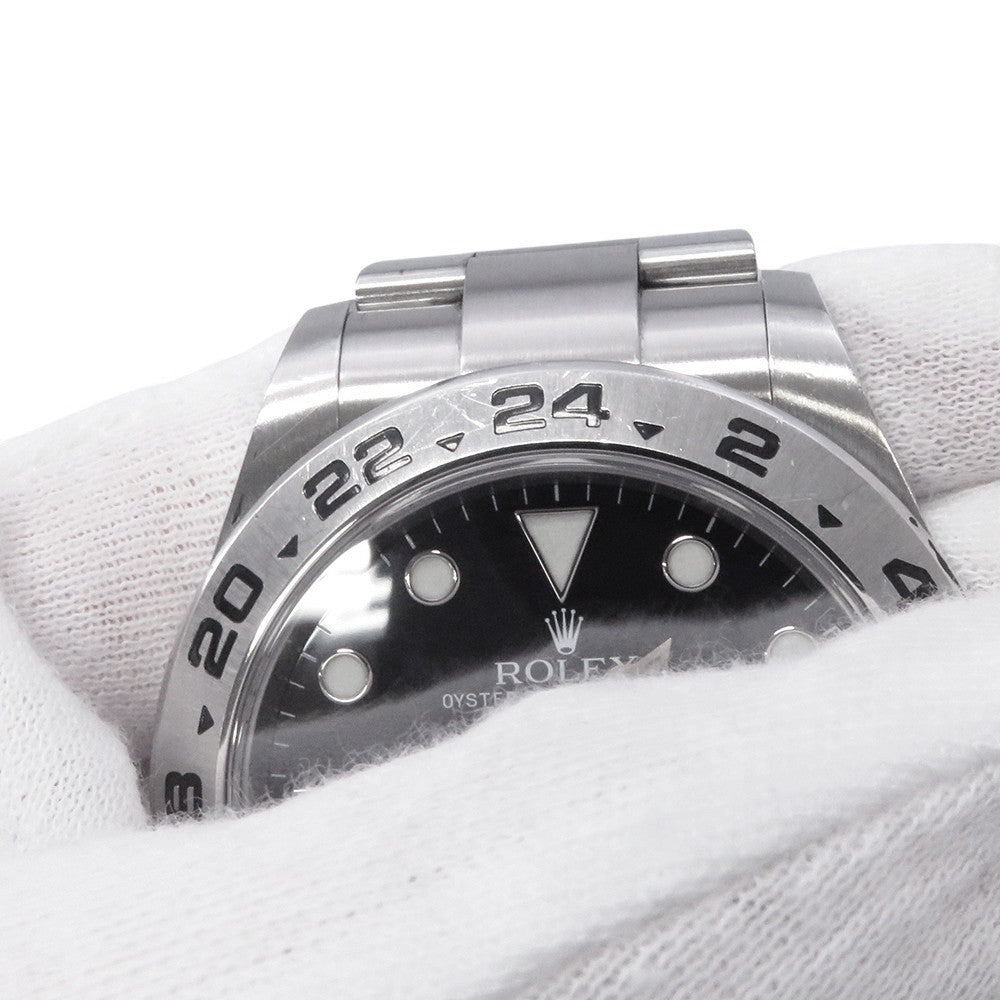 ROLEX Explorer II W42mm Stainless Steel Black Dial216570
