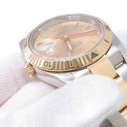 ROLEX Datejust Turn-O-Graph W36mm Stainless Steel K18YG Champagne Dial116263
