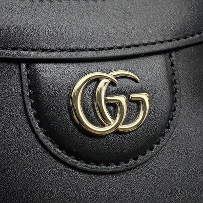 GUCCI Diana Tote Bag Black832982 Leather Size Medium
