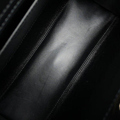 GUCCI Diana Tote Bag Black832982 Leather Size Medium