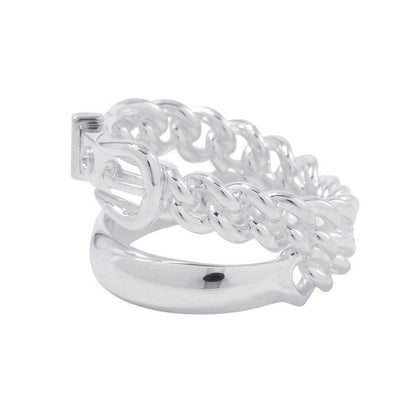 HERMES BoucleSellier Inflexible Ring Size 61/#21 SV925