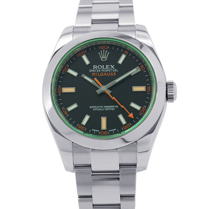 ROLEX Milgauss W40mm Stainless Steel Black Dial116400GV