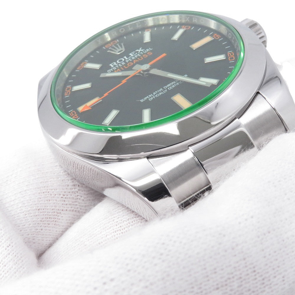 ROLEX Milgauss W40mm Stainless Steel Black Dial116400GV