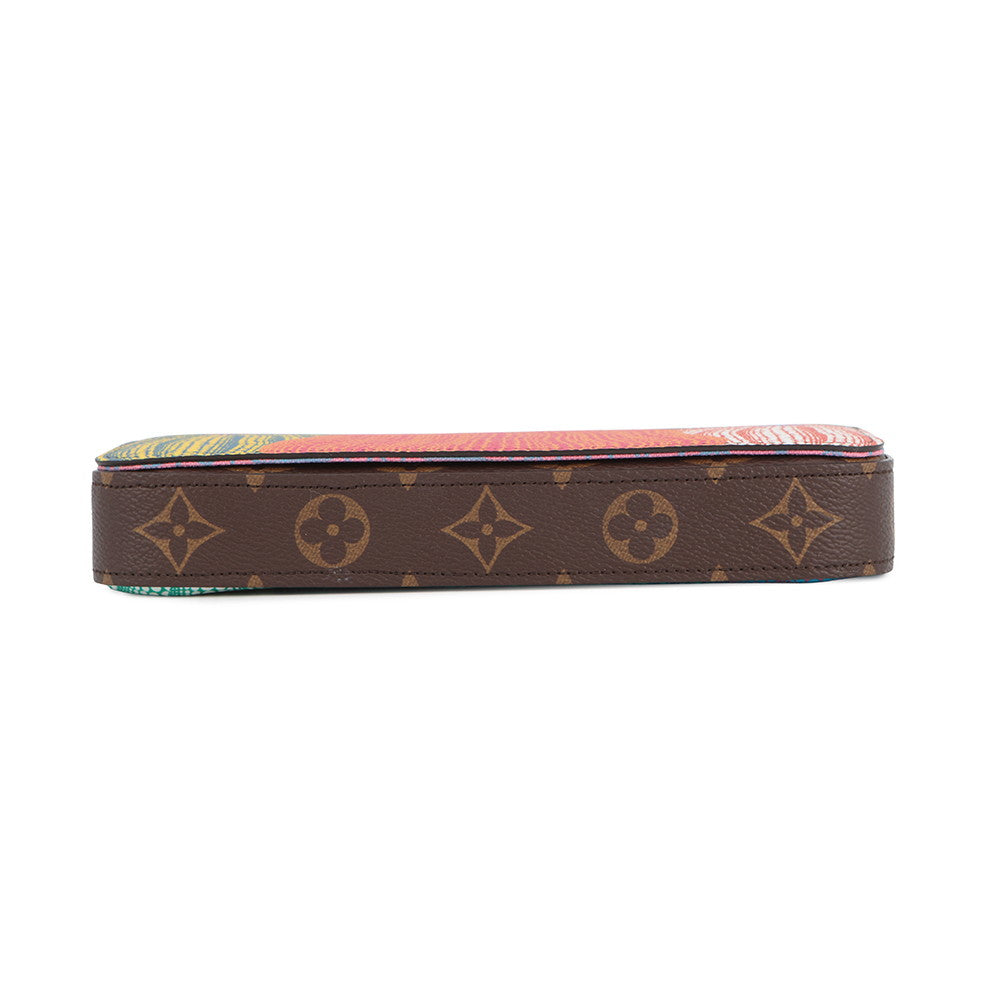 LOUIS VUITTON LV × YK Felicie Pochette Brown/MulticolorM82108 Monogram・Pumpkin