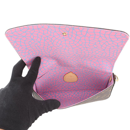 LOUIS VUITTON LV × YK Felicie Pochette Brown/MulticolorM82108 Monogram・Pumpkin