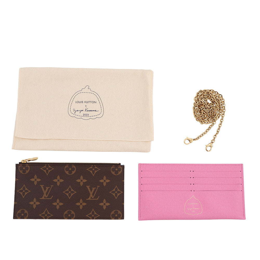 LOUIS VUITTON LV × YK Felicie Pochette Brown/MulticolorM82108 Monogram・Pumpkin