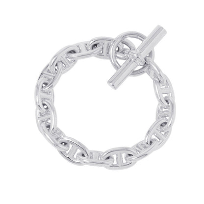 HERMES Chaine d'Ancre Bracelet 15 frames Size MM SV925