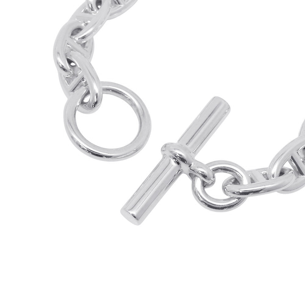 HERMES Chaine d'Ancre Bracelet 15 frames Size MM SV925