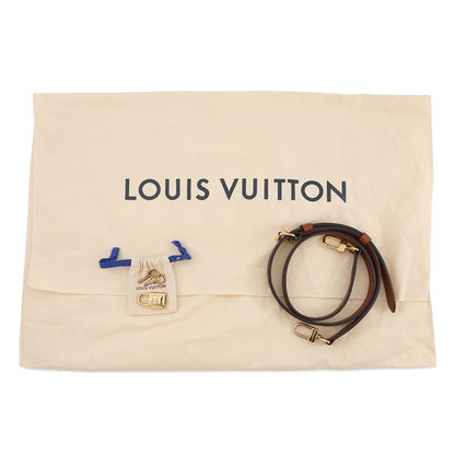 LOUIS VUITTON Speedy Bandouliere Noir/WhiteM11797 Monogram Shearling Size 30