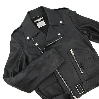 Stella McCartney Riders Jacket Size 36 Black680075 Polyester62% Rayon38%