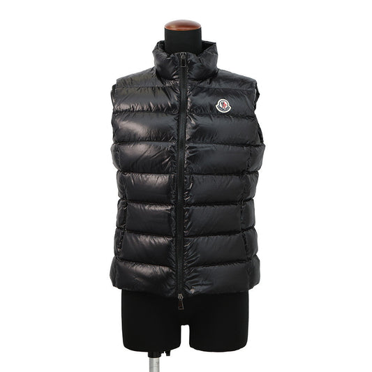 MONCLER GHANY Ganni down vest Size 2 BlackJ20931A52500 68950 Nylon100%