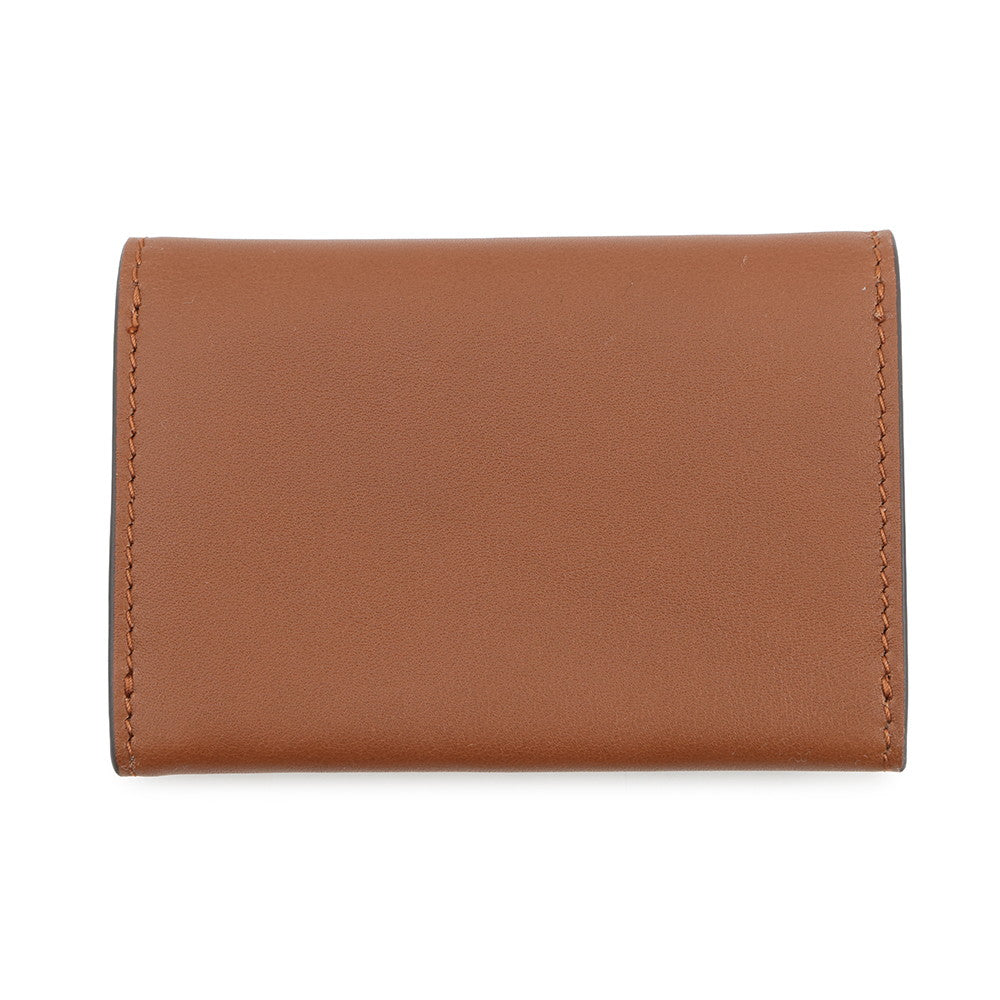 GUCCI GG Emblem GG Fabric Card Case Brown818956 Leather/GG Supreme