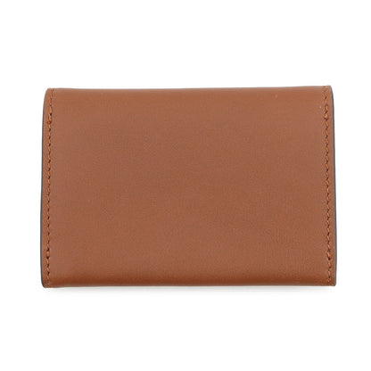 GUCCI GG Emblem GG Fabric Card Case Brown818956 Leather/GG Supreme