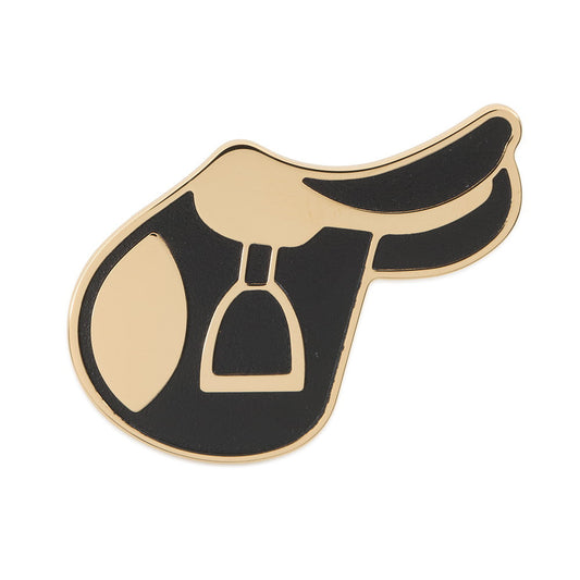 HERMES ScarfRing A Cheval Black Metal