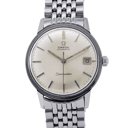 OMEGA Seamaster date W34mm Stainless Steel Silver Dial166.037