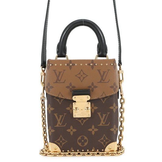 LOUIS VUITTON Camera box NoirM82465 Monogram Monogram Reverse Canvas