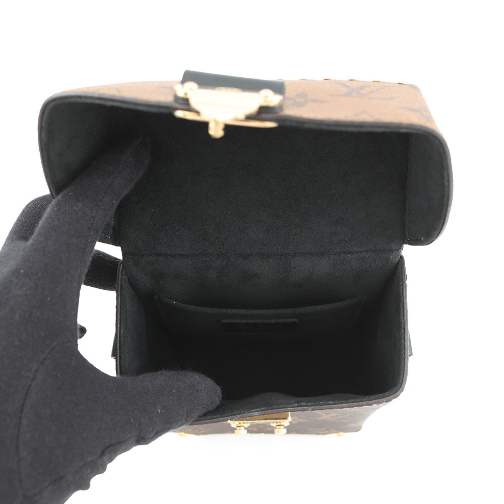 LOUIS VUITTON Camera box NoirM82465 Monogram Monogram Reverse Canvas