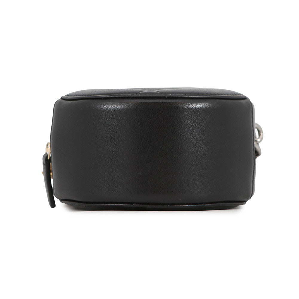 CHANEL Round ChainShoulder Bag BlackAP0945 Lambskin