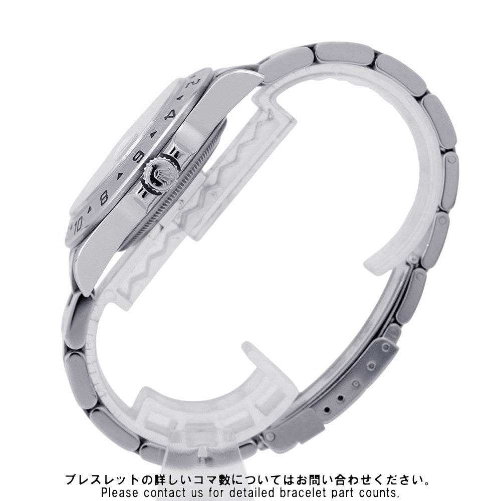 ROLEX ExplorerⅡ W40mm Stainless Steel Black Dial16570