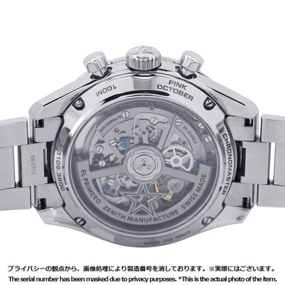 ZENITH Chronomaster Sports Limited Edition of 500 pieces W41mm Stainless Steel Pink Dial03.3109.3600/18.M3100