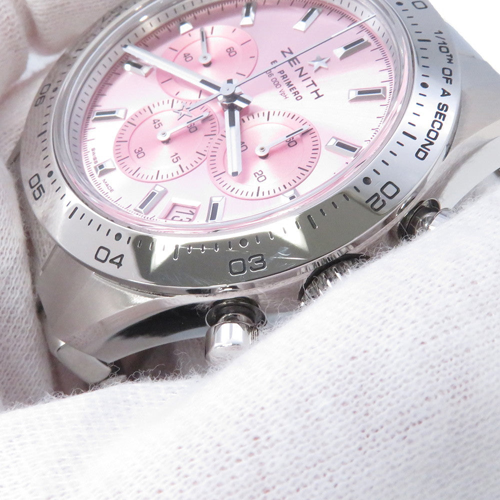 ZENITH Chronomaster Sports Limited Edition of 500 pieces W41mm Stainless Steel Pink Dial03.3109.3600/18.M3100