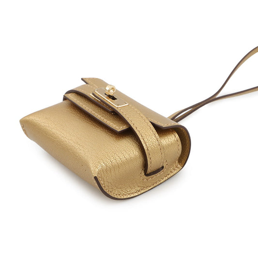 HERMES Bag Charm Kelly Festival DoreH086452CPY9 Chevre Shamqila