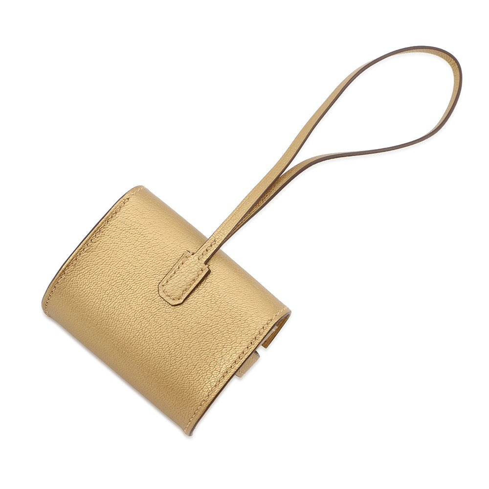 HERMES Bag Charm Kelly Festival DoreH086452CPY9 Chevre Shamqila