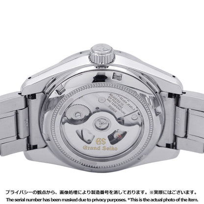 SEIKO Grand SEIKO Mechanical Hi-Beat GMT W40mm Stainless Steel Silver DialSBGJ201