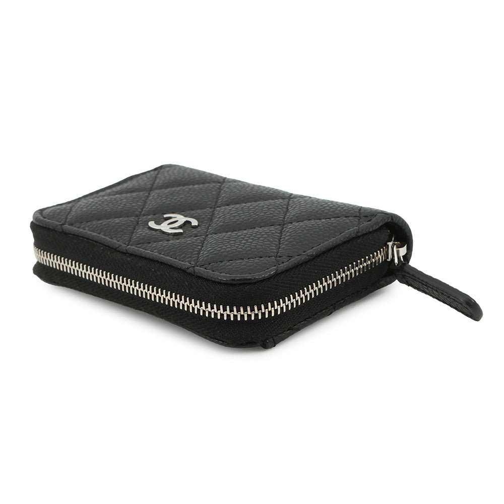 CHANEL Coin purse Matelasse CC Logo BlackAP0216 Caviar Leather