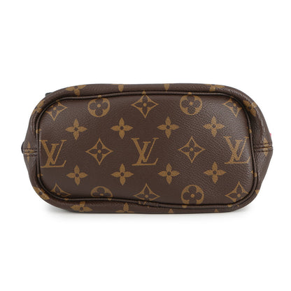LOUIS VUITTON Neverfull・Inside Out Rose Buffalo Pondichery LeatherM12106 Monogram Grain Leather Size BB