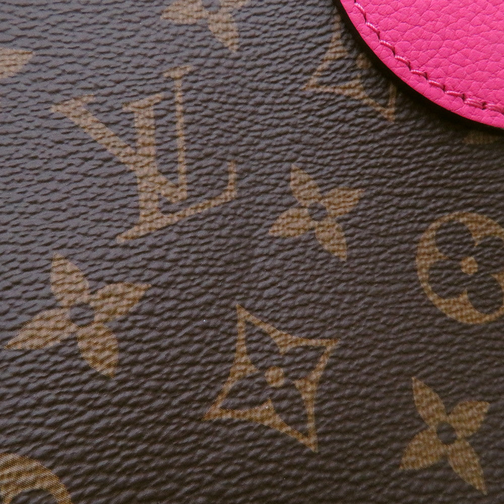 LOUIS VUITTON Neverfull・Inside Out Rose Buffalo Pondichery LeatherM12106 Monogram Grain Leather Size BB