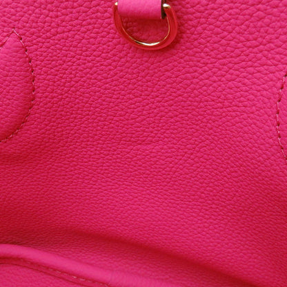 LOUIS VUITTON Neverfull・Inside Out Rose Buffalo Pondichery LeatherM12106 Monogram Grain Leather Size BB