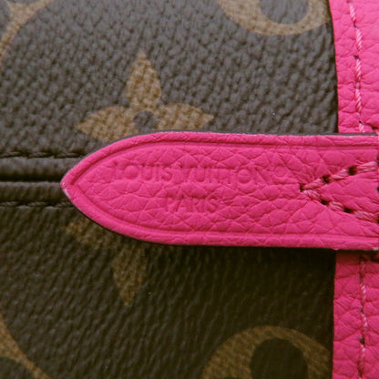 LOUIS VUITTON Neverfull・Inside Out Rose Buffalo Pondichery LeatherM12106 Monogram Grain Leather Size BB