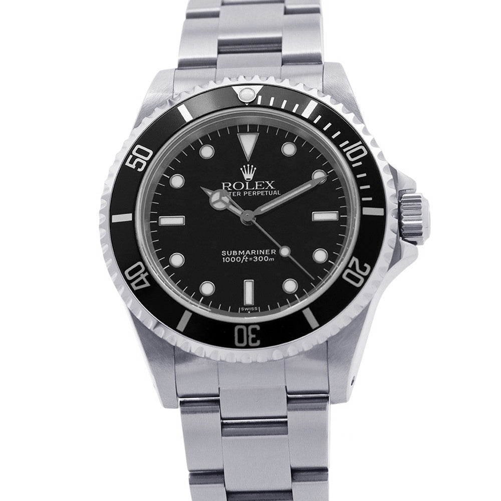 ROLEX Submariner No-Date W40mm Stainless Steel Black Dial14060
