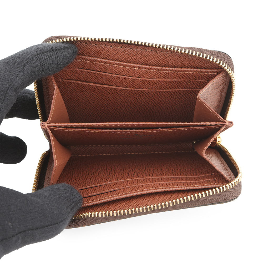 LOUIS VUITTON Zippy Coin Purse BrownM60067 Monogram