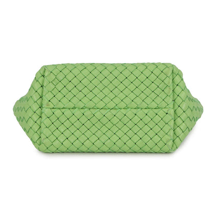 Bottega Veneta INTRECCIATO Mini Cabas 2WAYBag Green709464 Lambskin