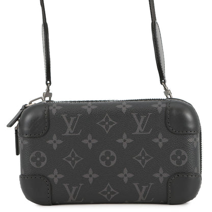 LOUIS VUITTON Horizon・Clutch NoirM45579 Monogram Eclipse