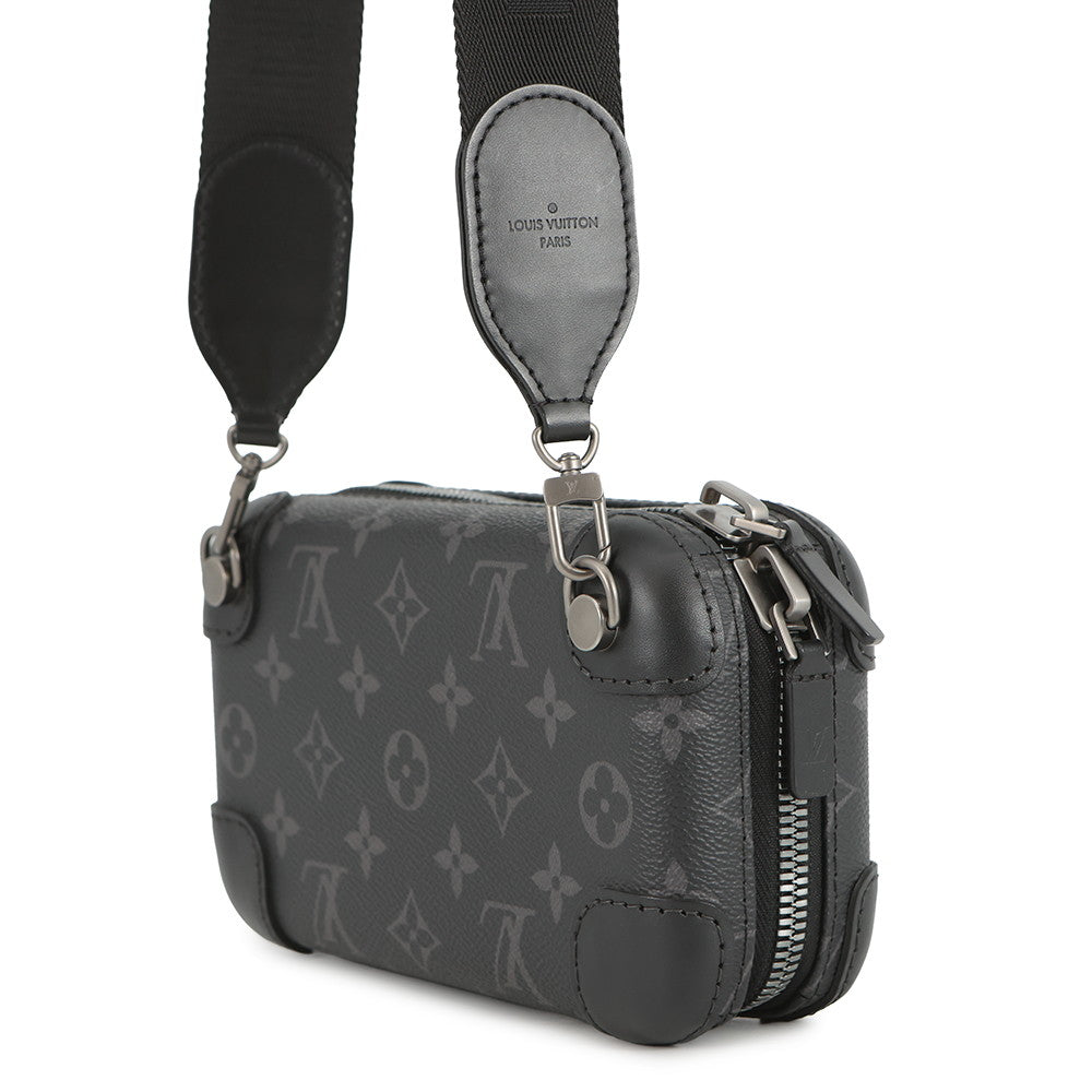LOUIS VUITTON Horizon・Clutch NoirM45579 Monogram Eclipse