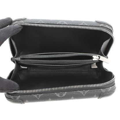 LOUIS VUITTON Horizon・Clutch NoirM45579 Monogram Eclipse