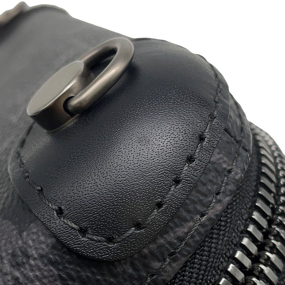 LOUIS VUITTON Horizon・Clutch NoirM45579 Monogram Eclipse
