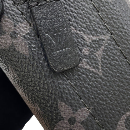 LOUIS VUITTON Horizon・Clutch NoirM45579 Monogram Eclipse