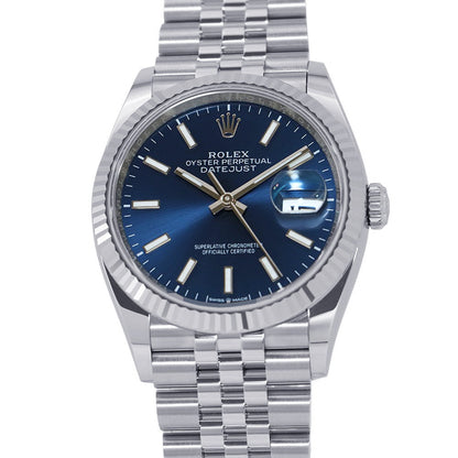 ROLEX Datejust 36 W36mm Stainless Steel Bright Blue Dial126234
